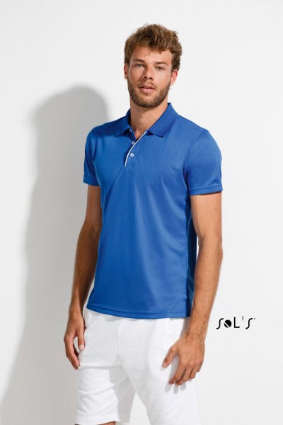 Sol's Mens Sports Polo Shirt Performer L542 Sol's Mens Sports Polo Shirt Performer L542