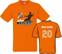 Jubel-Shirt MEISTER mit individuellem Rückendruck Jubel-Shirt MEISTER mit individuellem Rückendruck