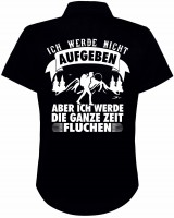 Wander-Damen-Polo "Nicht Aufgeben, aber fluchen" JC045NA Wander-Damen-Polo "Nicht Aufgeben, aber fluchen" JC045NA