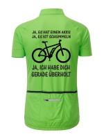 Herren Radshirt "Ja es hat einen Akku" JN514JA Herren Radshirt "Ja es hat einen Akku" JN514JA