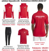 adidas Präsentations-Komplett-Set DSV03-Kollektion 2026/27 adidas Präsentations-Komplett-Set DSV03-Kollektion 2026/27