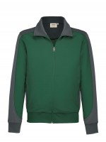 HAKRO Sweatjacke Contrast Performance 477 mit Textdruck HAKRO Sweatjacke Contrast Performance 477 mit Textdruck