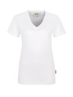 HAKRO Women-V-Shirt Classic 126 mit Textdruck HAKRO Women-V-Shirt Classic 126 mit Textdruck
