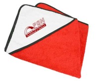 A&R Baby-Kapuzentuch bestickt mit Logo A&R Baby-Kapuzentuch bestickt mit Logo