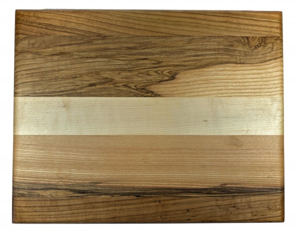 Schneidebrett Kirsche - Esche - Ahorn 365 x 295 x 45 mm