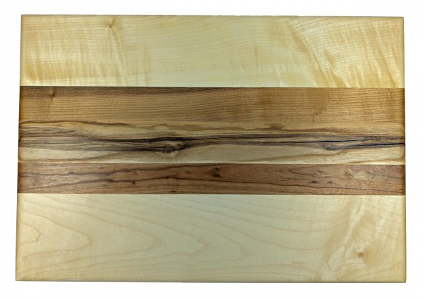 Schneidebrett Ahorn - Esche - Kirsche 460 x 320 x 50 mm