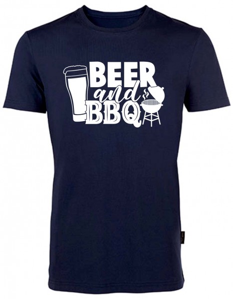 BBQ Fun-Shirt - Beer and BBQ HRM101BEQ