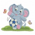 Fußball Elefant