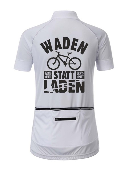 Damen Radshirt "Waden statt Laden" JN513WL Damen Radshirt "Waden statt Laden" JN513WL