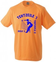 Meistershirt Volleyball BASIC mit beidseitigem Druck Meistershirt Volleyball BASIC mit beidseitigem Druck