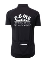 Herren Radshirt "Ob Berg, ob Tal - is mir egal" JN514OB Herren Radshirt "Ob Berg, ob Tal - is mir egal" JN514OB