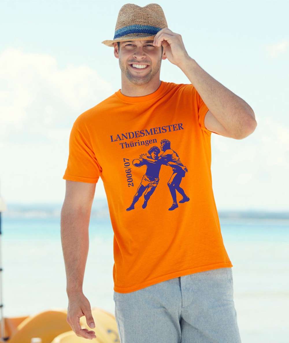 Meistershirt Handball F110 mit beidseitigem Druck Handball