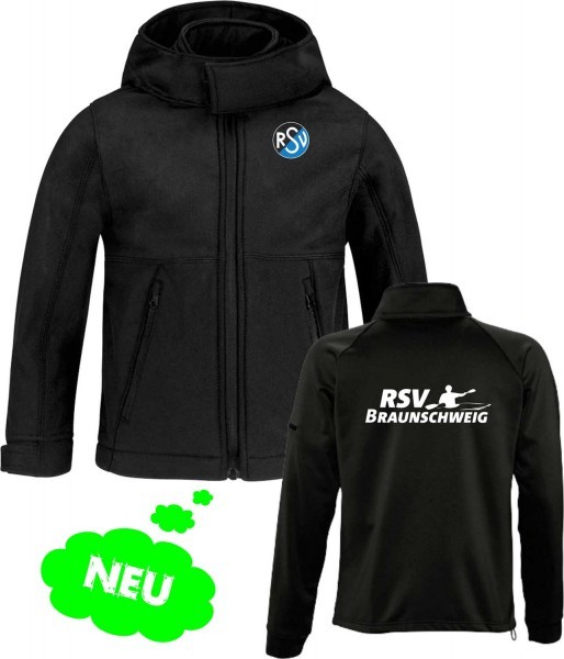 RSV Braunschweig SLALOM Kids-Softshelljacke JK969