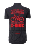 Herren Radshirt "Ich fahre trotzdem E-Bike" JN514IF Herren Radshirt "Ich fahre trotzdem E-Bike" JN514IF