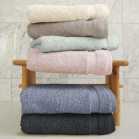 framsohn Organic Nature Duschtuch mit Text-Stickerei 48450 framsohn Organic Nature Duschtuch mit Text-Stickerei 48450