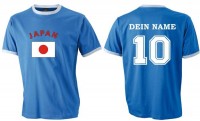 Flag-Shirt JAPAN mit individuellem Rückendruck Flag-Shirt JAPAN mit individuellem Rückendruck
