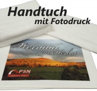 Microfaser Handtuch mit Fotodruck bis DIN A3 Microfaser Handtuch mit Fotodruck bis DIN A3