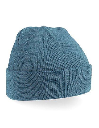 Beanie mit Logo bestickt Beechfield Original Cuffed Beanie B45