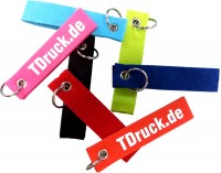 Filz-Schlüsselanhänger BASIC mit individueller Beschriftung von TDruck.de Filz-Schlüsselanhänger BASIC mit individueller Beschriftung von TDruck.de