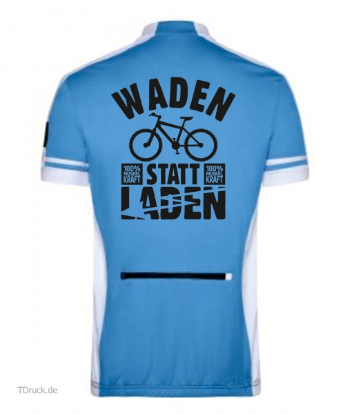 Ladies Bike-T Half Zip "Waden statt Laden" JN451WL Ladies Bike-T Half Zip "Waden statt Laden" JN451WL
