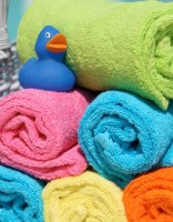 A&R Fashion Handtuch mit Text-Stickerei AR035 A&R Fashion Handtuch mit Text-Stickerei AR035