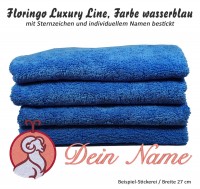 Luxus-Handtuch mit Sternzeichen und Namen bestickt Luxus-Handtuch mit Sternzeichen und Namen bestickt