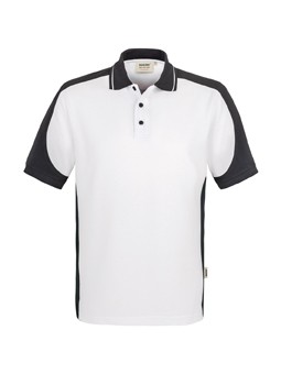 HAKRO Contrast-Poloshirt Performance 839 mit Druck