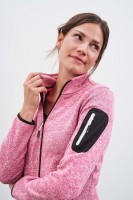 J&N Ladies' Knitted Fleece Jacket JN761 J&N Ladies' Knitted Fleece Jacket JN761