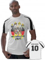 Weltmeister-Shirt GERMANY COOL T mit individuellem Rückendruck Weltmeister-Shirt GERMANY COOL T mit individuellem Rückendruck