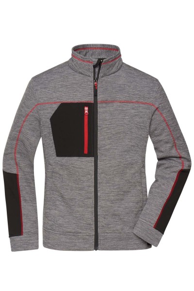 J&N Ladies' Structure Fleece Jacket JN1817