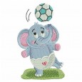 Baby Fußball Elefant