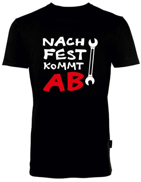 Workwear Fun-Shirt - Nach fest kommt ab HRM101NF Workwear Fun-Shirt - Nach fest kommt ab HRM101NF