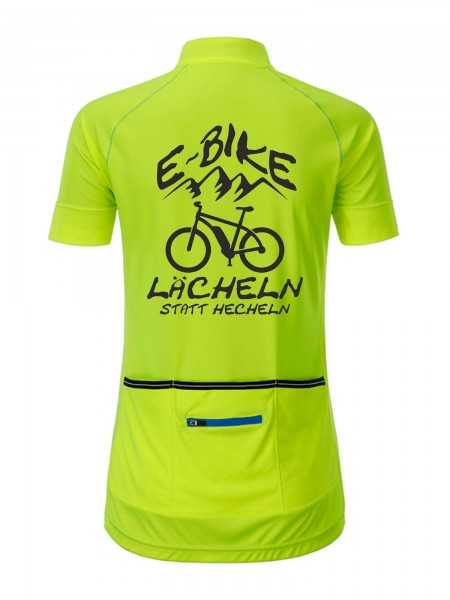 Damen Radshirt "Lächeln statt Hecheln" JN513LH Damen Radshirt "Lächeln statt Hecheln" JN513LH