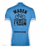 Ladies Bike-T Half Zip "Waden statt Laden" JN451WL Ladies Bike-T Half Zip "Waden statt Laden" JN451WL