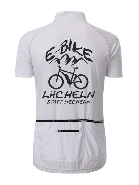 Herren Radshirt "Lächeln statt Hecheln" JN514LH Herren Radshirt "Lächeln statt Hecheln" JN514LH