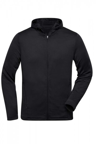 J&N Mens' Sports Zip Hoody Recycled JN532