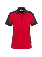 HAKRO Women-Contrast-Poloshirt Performance 239 mit Druck HAKRO Women-Contrast-Poloshirt Performance 239 mit Druck