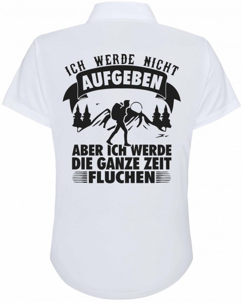 Wander-Damen-Polo "Nicht Aufgeben, aber fluchen" JC045NA