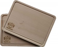 Schneidebrett Doppelpack mit TDruck-Logo Schneidebrett Doppelpack mit TDruck-Logo