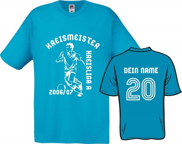 Meistershirt Fußball F110 mit beidseitigem Druck