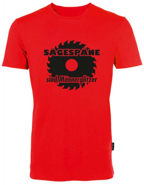 Workwear Fun-Shirt - Sägespäne sind Männerglitzer HRM101SS Workwear Fun-Shirt - Sägespäne sind Männerglitzer HRM101SS