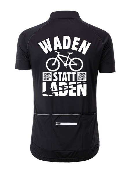 Herren Radshirt "Waden statt Laden" JN514WL Herren Radshirt "Waden statt Laden" JN514WL