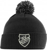 SVF-Bommelmütze B450 mit Wappenstickerei SVF-Bommelmütze B450 mit Wappenstickerei