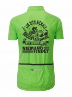 Herren Rad-Trikot Fullzip "Leg dich nie mit einem Mountainbiker an" JN516LA Herren Rad-Trikot Fullzip "Leg dich nie mit einem Mountainbiker an" JN516LA