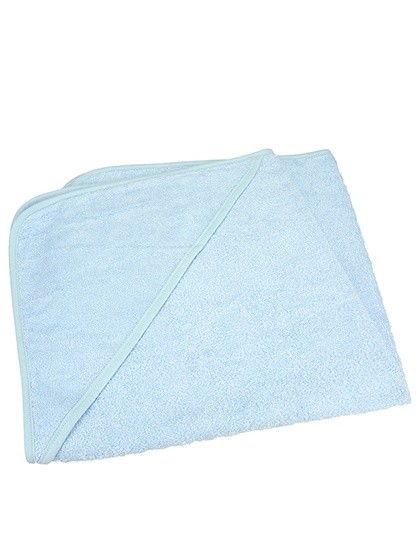 A&R Baby-Kapuzentuch mit Sternzeichen und Name bestickt