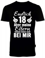 Fun-Shirt - Meine Eltern wohnen immer noch bei mir HRM101EL Fun-Shirt - Meine Eltern wohnen immer noch bei mir HRM101EL